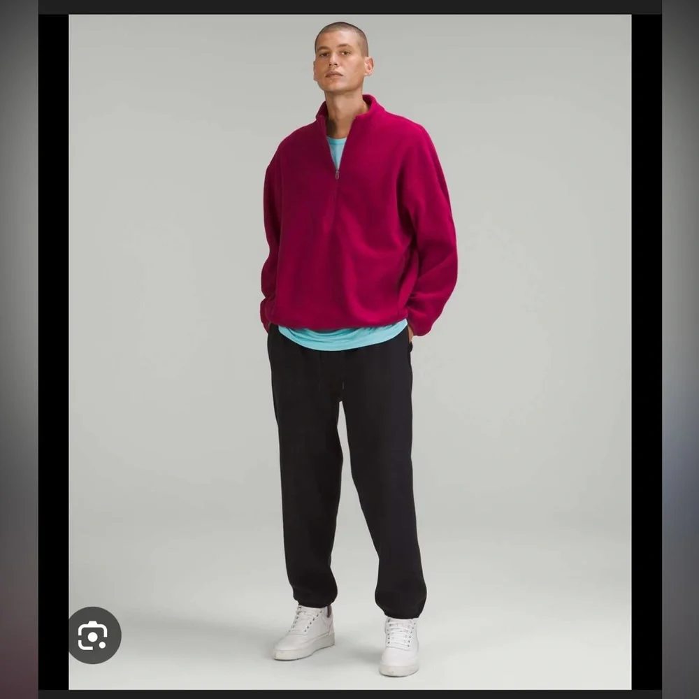 Lululemon Oversized Fit Fleece Half Zip - Picture 2 of 8